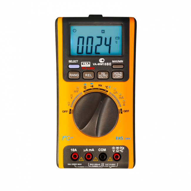 Мультиметр цифровой VA-MM18ВЕ Мультиметр цифровой VA-MM18ВЕ