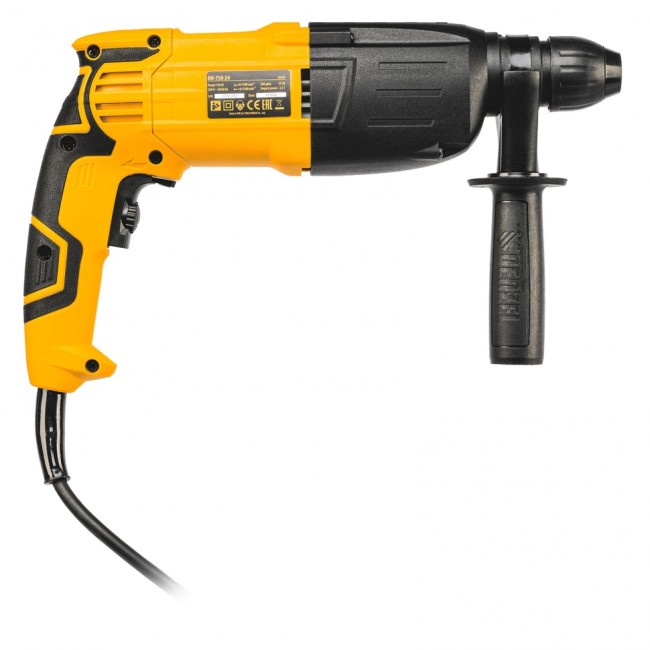Перфоратор электрический RH-750-24, 2.5 Дж Denzel Перфоратор электрический RH-750-24, 2.5 Дж Denzel